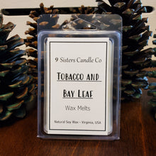Load image into Gallery viewer, Tobacco and Bay Leaf Wax Melts
